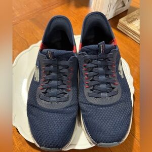 Skechers Men's Slip Ins size 8.         Blue Sneakers